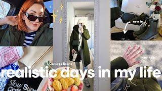 Realistic Days in My Life ️ Fashion Haul, Cooking & Baking, Selfcare, New Nails