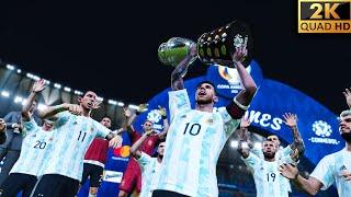  PES 2021 | Argentina vs Brazil  AMAZING Realism Mod • Copa America 2021 Final | Next Gen Gameplay