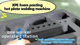 EPE Foam Laminating Machinery Laminator Hot Plate Welding Machine | Polyethylene Closed Cell Foam