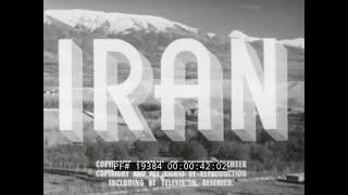 1952 PORTRAIT OF IRAN / PERSIA   TRAVELOGUE FILM  PERSEPOLIS  TEHRAN  SHIRAZ  19384