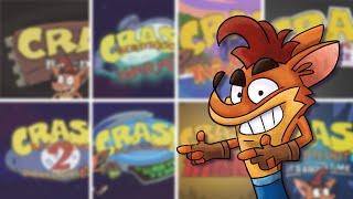 Crash Bandicoot Ultimate collection ANIMATED in 16 MINUTES