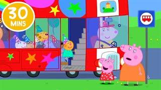 The Double Decker Party Bus!  | Peppa Pig Full Episodes