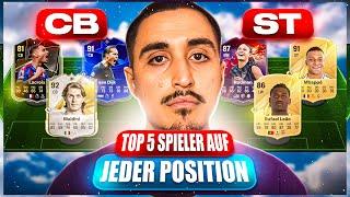 TOP 5 SPIELER AUF JEDER POSITION IN EA FC 25! (mit RTTK, RUSH, TRAILBLAZERS, ICONS & HEROES) 