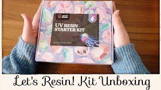 Let's Resin! UV Resin Starter Kit. Plus Channel upgrade and changes!