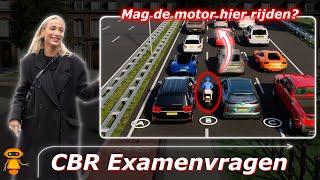 CBR Motor Theorie Examen Vragen 2024