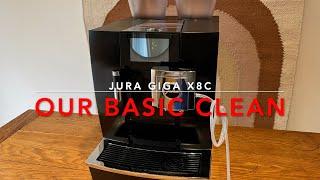 Jura Giga X8c Basic Clean