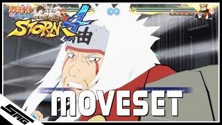 Naruto Ultimate Ninja Storm 4 - Jiraiya COMPLETE Moveset