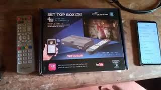 HD set of box to watch DD  and e Vidya channels free and cast your mobile videos in TV screen.