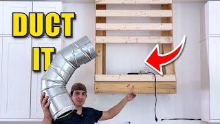 How to Install Range Hood Duct for the First Time