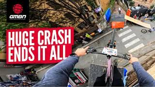 Crazy Urban Downhill Race In The Streets Of Italy