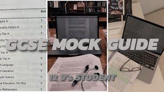 GCSE MOCKS Revision Guide | How to Ace Mocks (No Nonsense Guide)