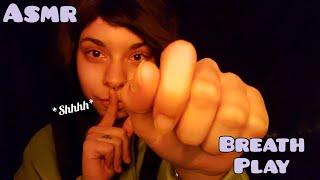 ASMR ◇ Shushing you / breath play 