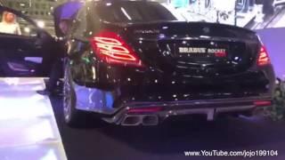 Mercedes S65 AMG Brabus Rocket 900 Exhaust Sound