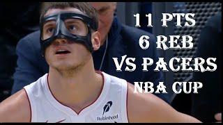 Nikola Jovic 11 Pts 6 Reb Miami Heat vs Indiana Pacers NBA Cup HIGHLIGHTS