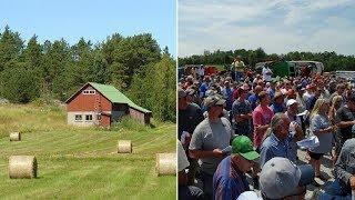 Young man attends auction to buy back family farm: Astonished when entire hall goes dead silent