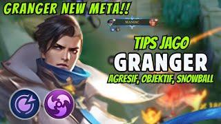 CARA MAIN GRANGER HYPER META TERBARU!! BUILD & EMBLEM GRANGER TERSAKIT 2024