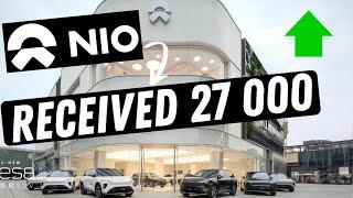 Nio has now received 27 000...