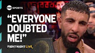 POST FIGHT REACTION: Shabaz Masoud DEFEATS Liam Davies to win IBO super-bantamweight title 