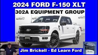 2024 Ford F-150 XLT 302A - Getting to know the features