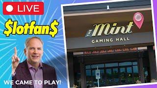  LIVE INSANE HUGE WIN! Slots with Slotfans! WE CRUSHED IT at The Mint Gaming Hall!