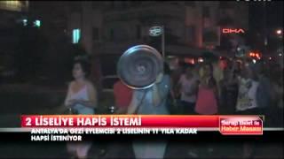 "Gezi" eylemcisi 2 liseliye hapis istemi