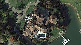 Lake Martin. Alexander City. Alabama. The stone veneer & work flow. 2003