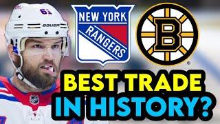 Rick Nash TRADE To The Bruins Was THE BEST New York Rangers TRADE Of ALL TIME!