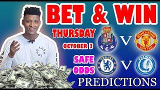 Europa league and conference league Football Prediction Today 03-10-2024 |  Betting tips Today |