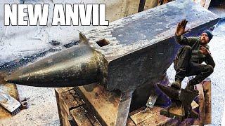 I BOUGHT A 330 lbs ANVIL