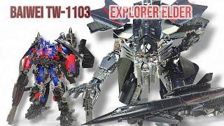 BAIWEI EXPLORER ELDER TW-1103 | TRANSFORMERS JETFIRE STUDIO SERIES KO | REVENGE OF THE FALLEN