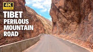 Tibet's Most Perilous Rural Road Driving - Chamdo Tongka-Line 4K