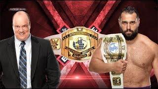 TWF Extreme Rules: IC Champion Rusev vs Paul Heyman for IC Championship