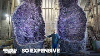 How Miners Find, Cut, And Transport The Most Expensive Amethysts In The World | So Expensive