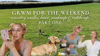 LET’S CATCH UP | SPEND THE WEEKEND WITH ME PART ONE | COUNTRY WALKS & GRWM