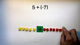 Algebra Tiles: Subtracting Integers Practice