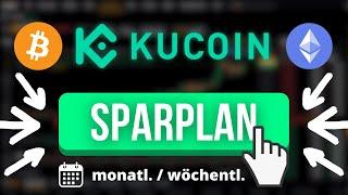 KuCoin Krypto Sparplan Tutorial  Sparplan erstellen auf KuCoin