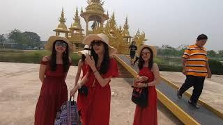 A Day Playing Golf with my caddie Puy and Lovely Ladies of Thailand