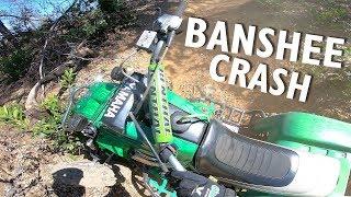 Crash on the Green Banshee
