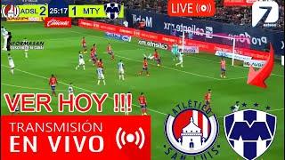 SAN LUIS VS. MONTERREY EN VIVO, JUEGA SEMIFINAL Donde ver, A que hora Partido San Luis vs Monterrey