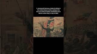 5 interesting facts about Juneteenth #facts #juneteenth #holiday #education