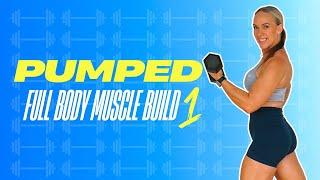 Muscle Building for Women At Home | PUMPED WORKOUT 1