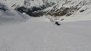 Ski-Carving-Long Turns black run