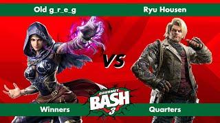 Gourmet Bash #3 - Old_g_r_e_g (Zafina) vs Ryu Housen (Paul) - Tekken 8 - Winners Quarters
