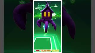 Spider House Head Purple | Tiles Hop Edm Rush