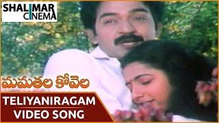 మమతల కోవెల సాంగ్స్ || Teliyaniragam Palikindi Video Song || Rajasekhar, Suhasini || Shalimarcinema