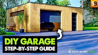 How to Build a DIY Garage & Workshop Step by Step