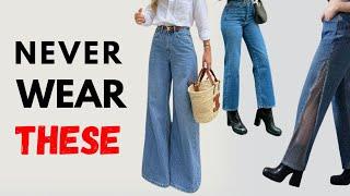 Common Jean trends mistakes women should avoid