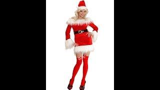 1493  - "MISS SANTA" velvet & plush (dress, belt)