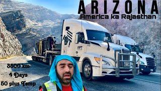 3500 km Solo Trip Canada  to Desert of Arizona USA  | Trucking Life