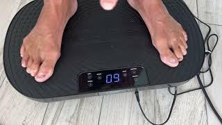 How to use your toes on FEIERDUN Vibration Plate